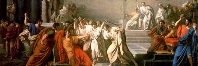Morte di Giulio Cesare, narrata da Svetonio